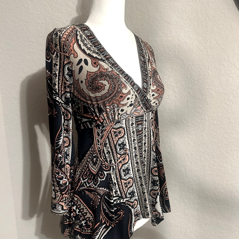 INC Long Sleeve Tunic Top